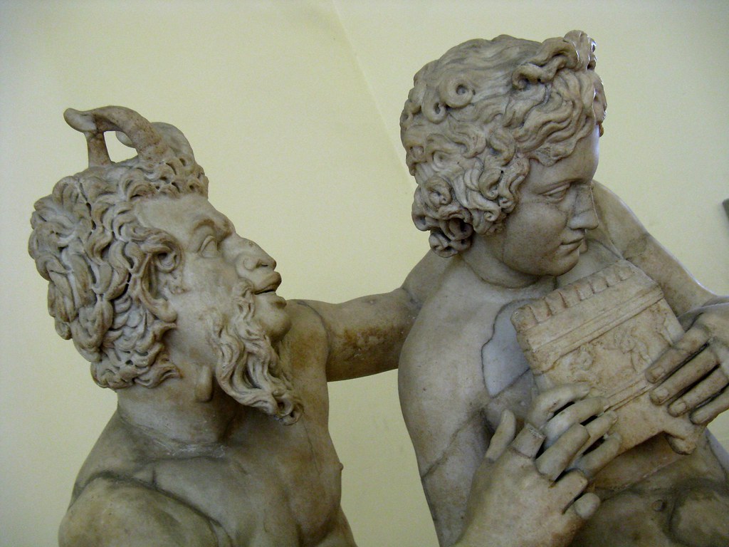 Pan and Daphnis in the Naples Museum Segreto col… Lady Erin Flickr
