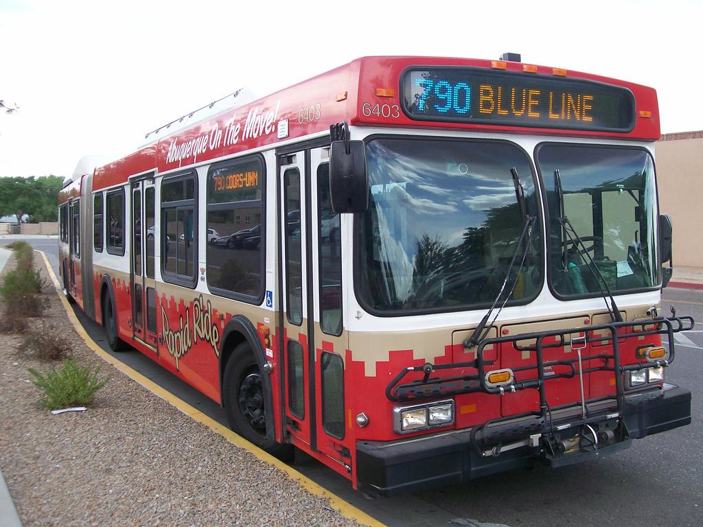 790 Blue Line Bus 6403 on Rapid Ride route 790 Blue Line