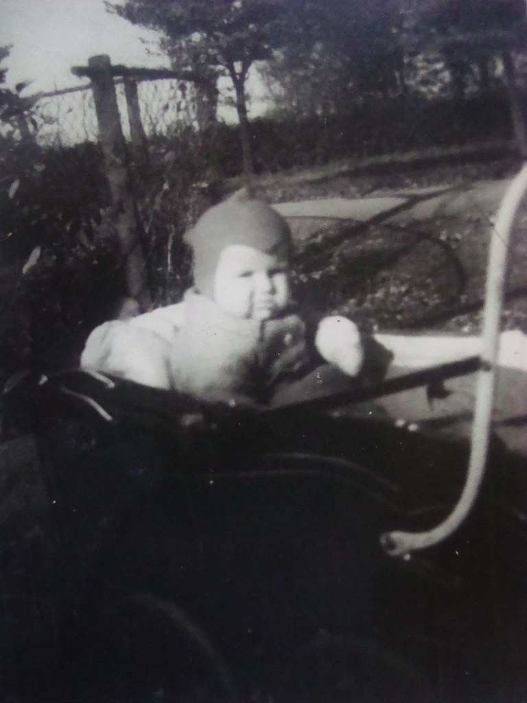 Family History 011 Me in my pram Preston 1947. How Baby … Flickr