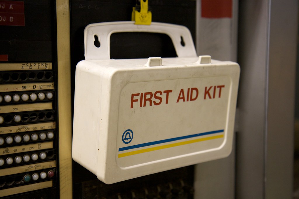 First aid kit Marcin Wichary Flickr