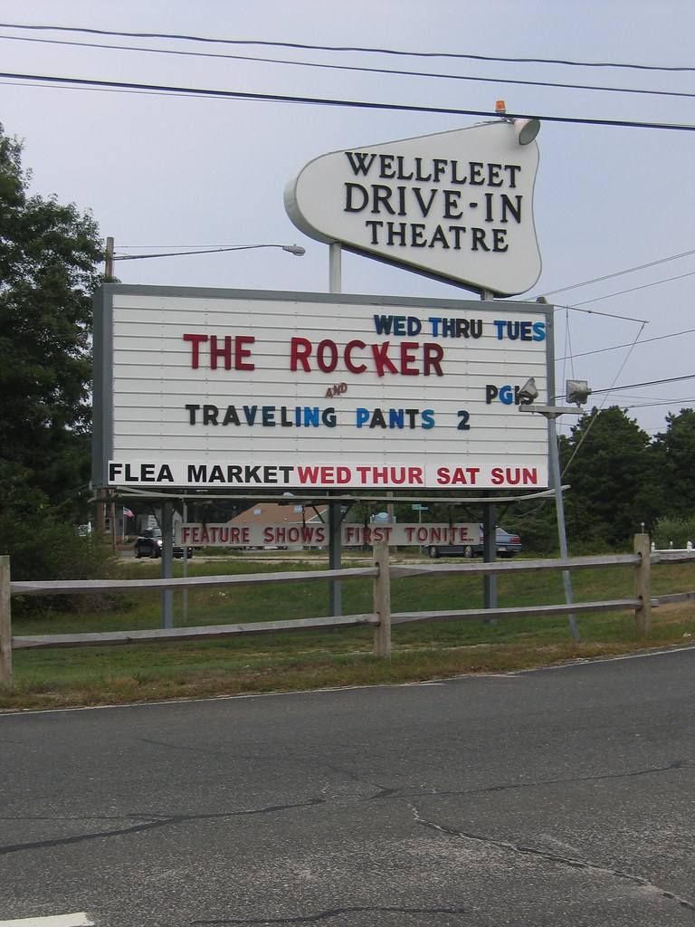 Wellfleet drive in theater Britta Frahm Flickr