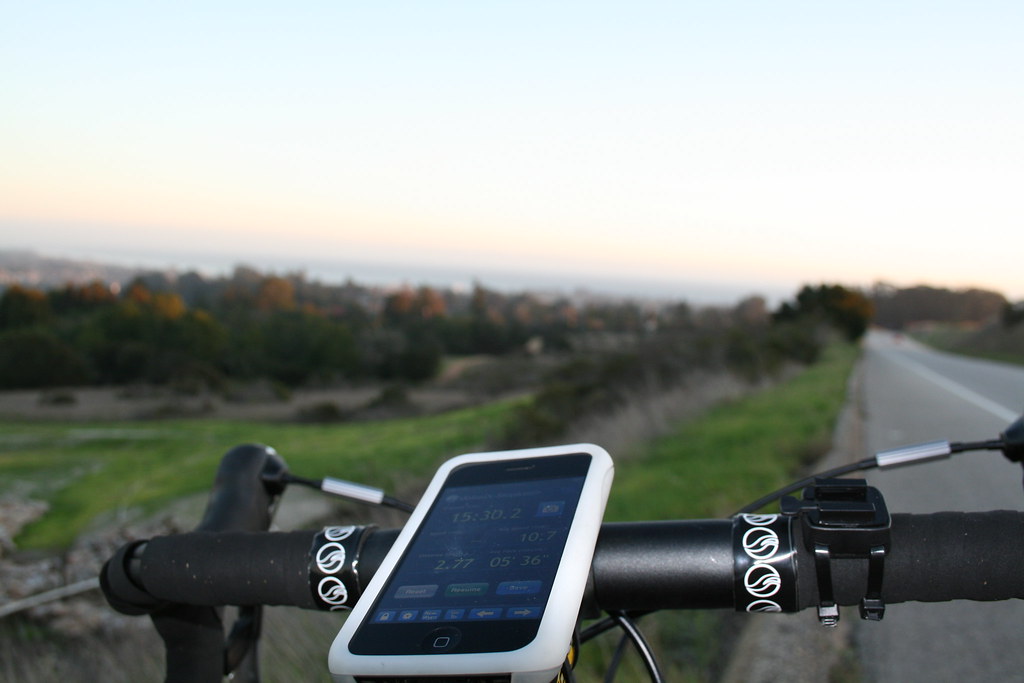 My iPhone 3G running MotionXGPS! arthbkins1 Flickr