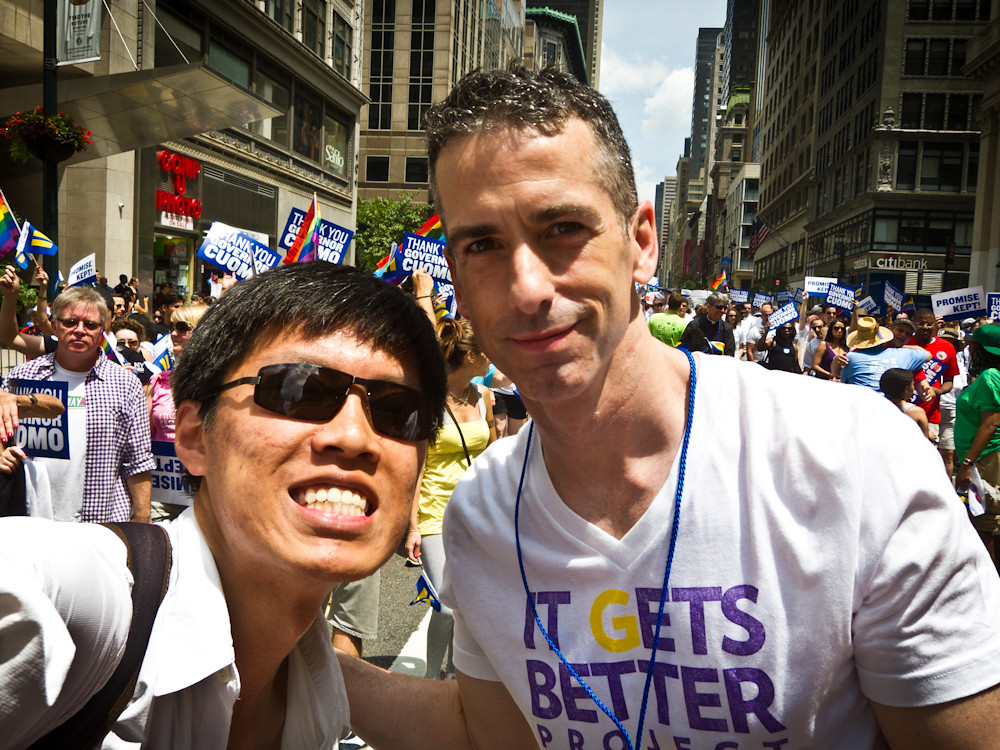 Dan Savage! Had the good fortune of meeting gay rights act… Flickr