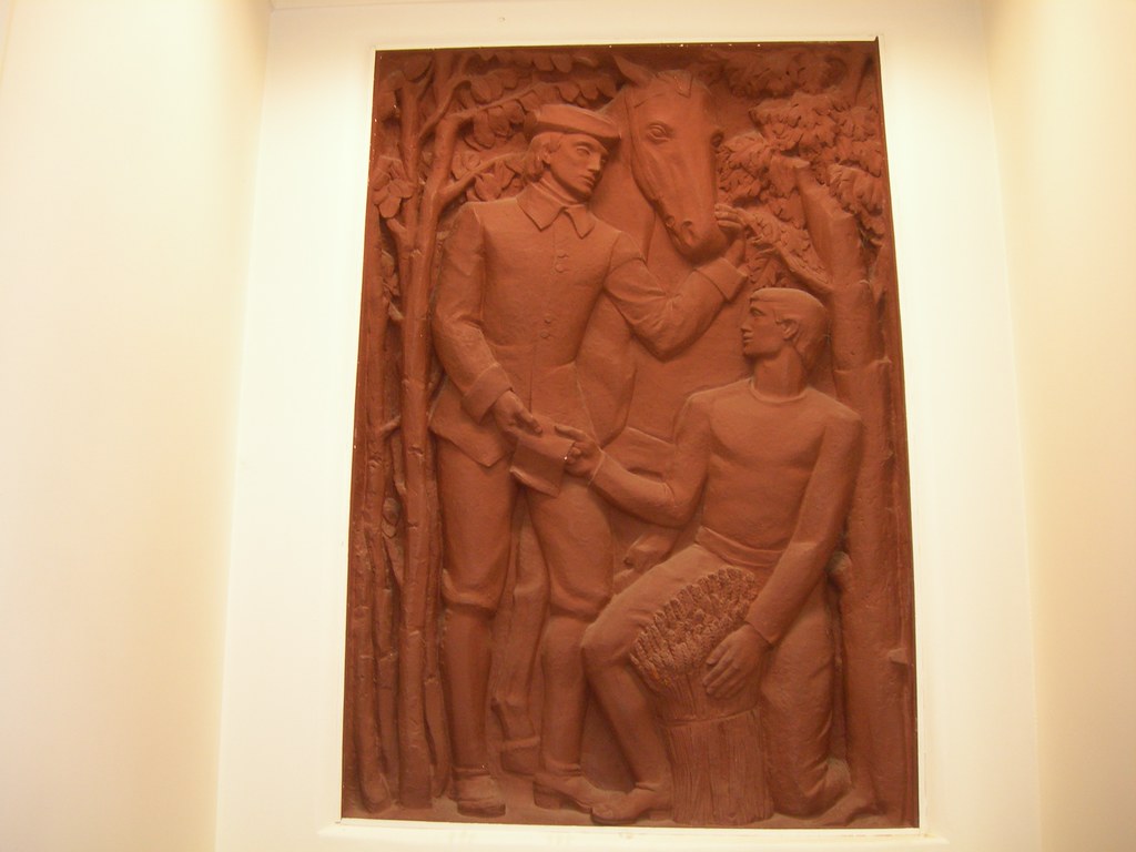 Canton, NY Post Office Plaster Relief New Deal relief enti… Flickr