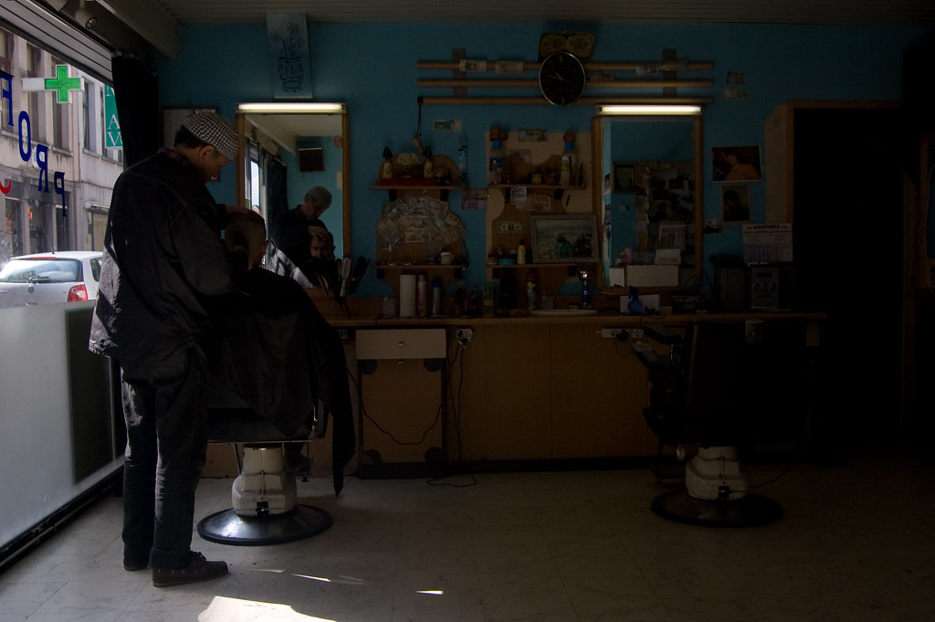 Moroccan View On Black Large The interior of … Flickr