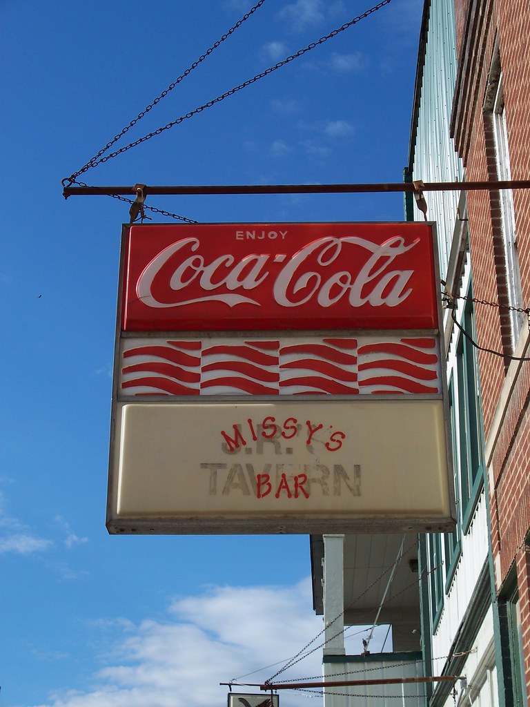 OH Glouster Missy's Bar Coca Cola sign for Missy's Bar i… Flickr