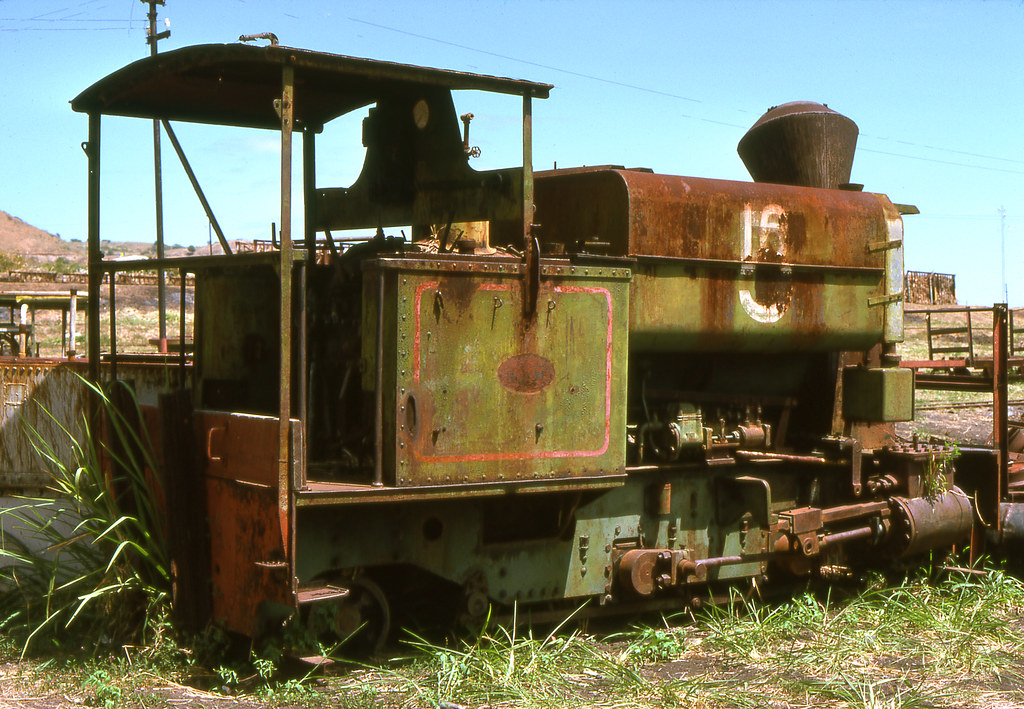 Basseterre St. Kitts Derelict steam 4/1975. Colin