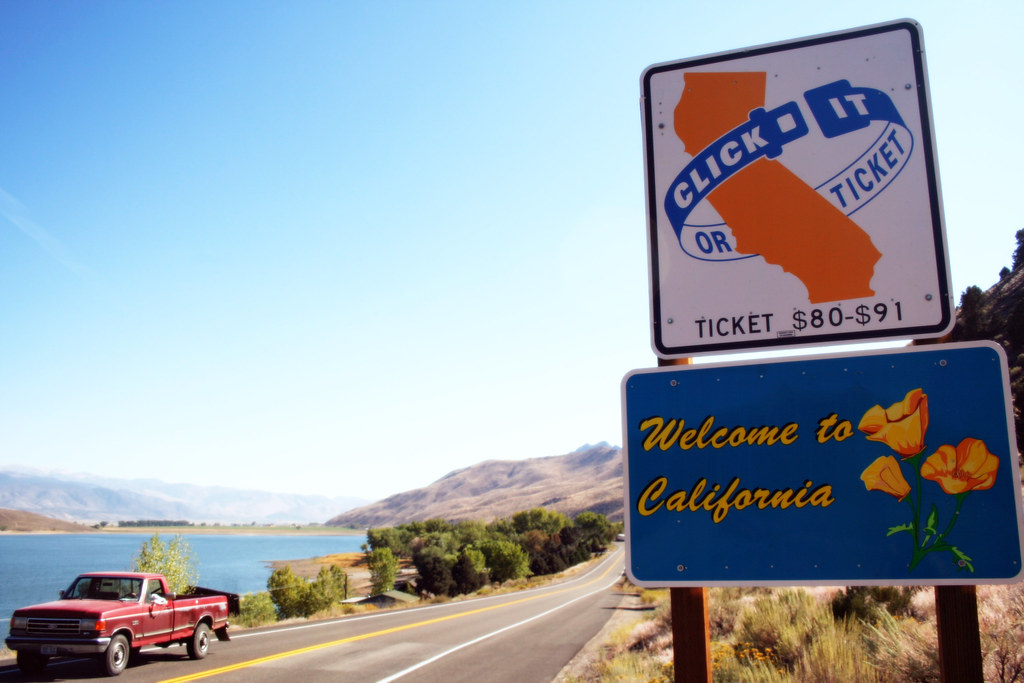 California State Line. Alan Brazier Flickr