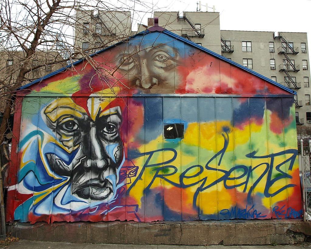 Highbridge Graffiti House Mural, Bronx, New York City Flickr