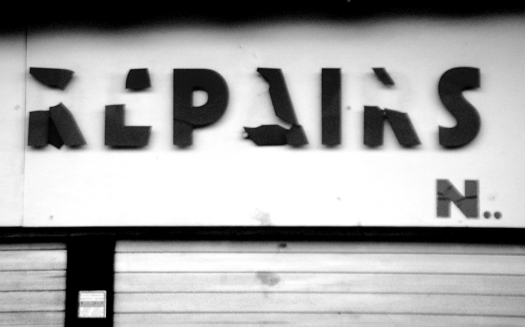 Repairs Shop front on Caledonian Road Glen Scott Flickr