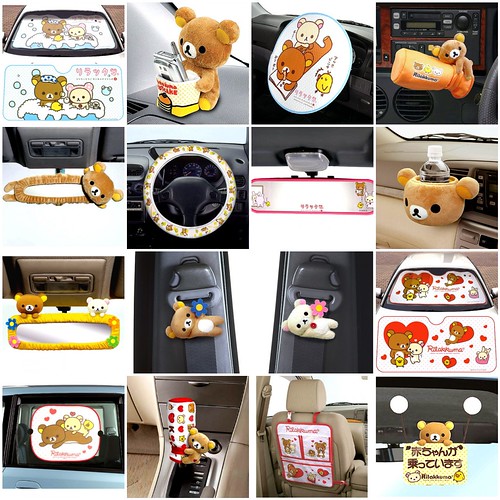 Rilakkuma Car Accessories I was going through some Japanes… Flickr