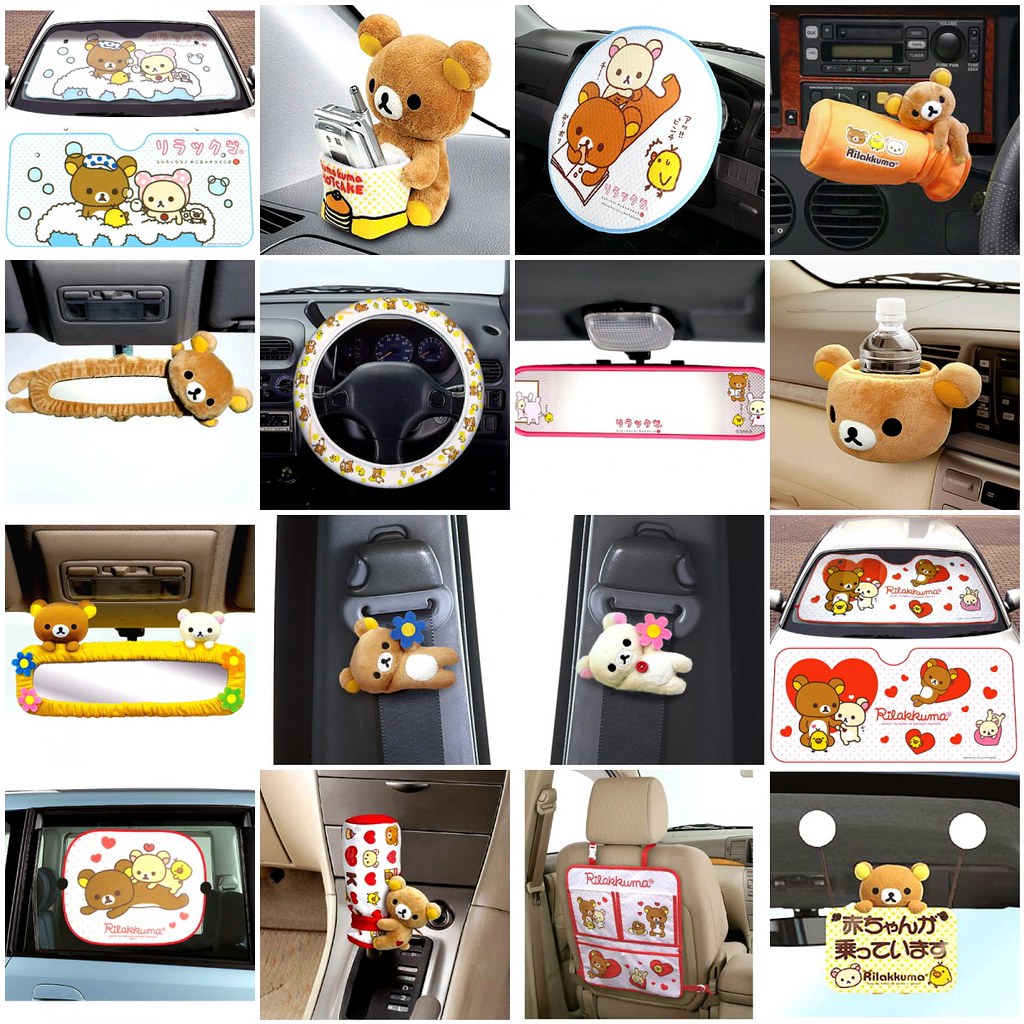 Rilakkuma Car Accessories I was going through some Japanes… Flickr