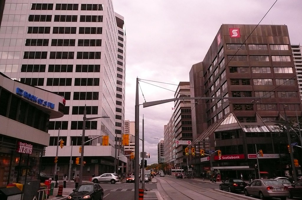 Yonge & St. Clair St. Clair Ave. at Yonge St., looking eas… StEven