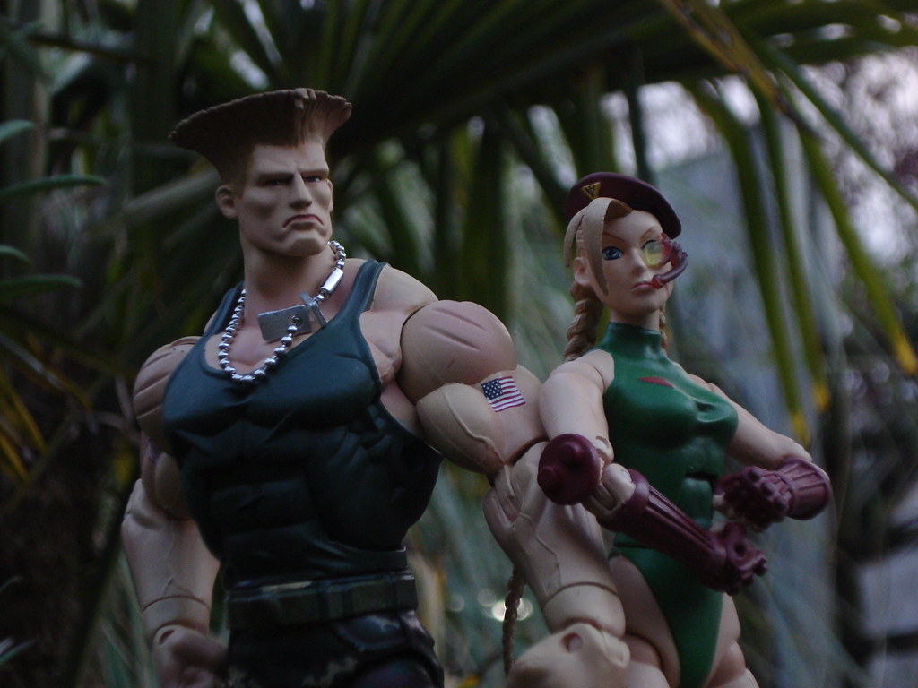 Army Call Guile & Cammy Street Fighter by Sota Toys Flickr