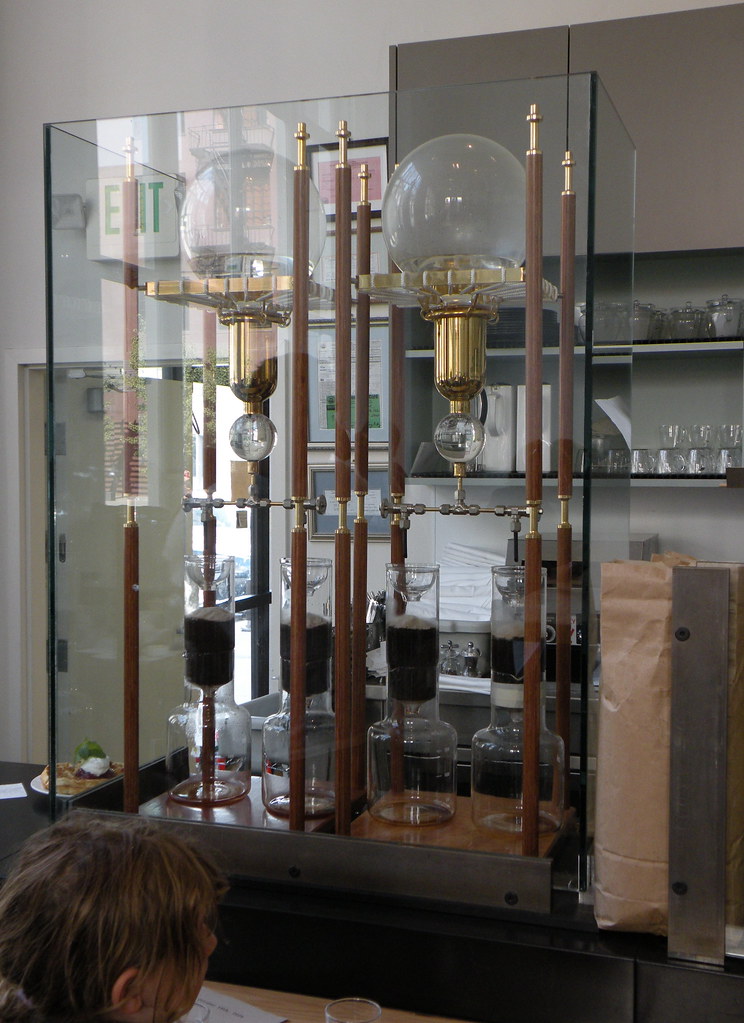 old fashioned drip coffee Blue Bottle Coffee, San Francisc… Flickr