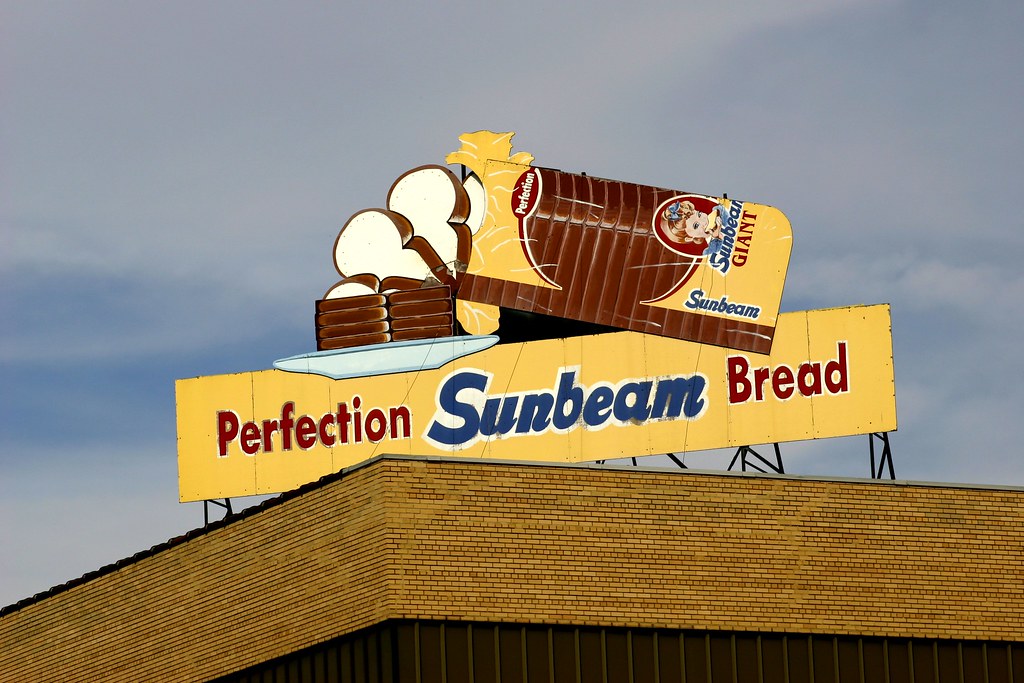Sunbeam Bread Sign Fort Wayne Allen County Economic Development