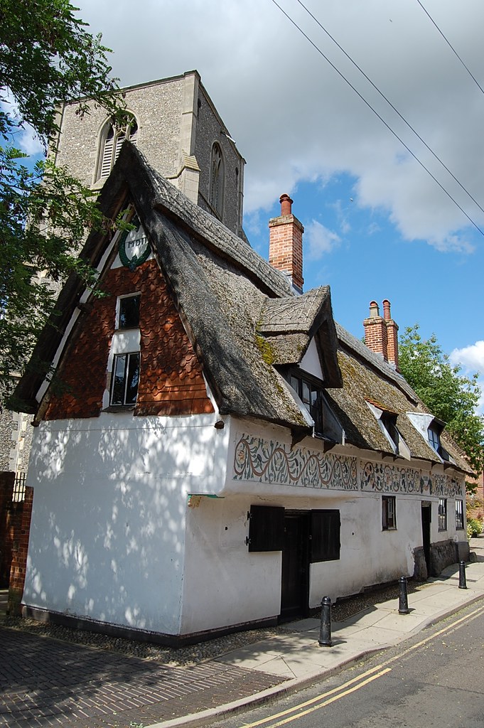 Bonner's Cottage Dereham With the Bell Tower in the… Flickr