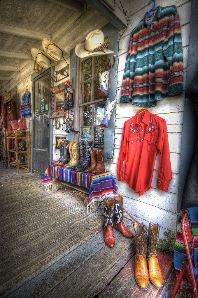 Wild West Store Porch The porch of the "Wild West Store" i… Flickr