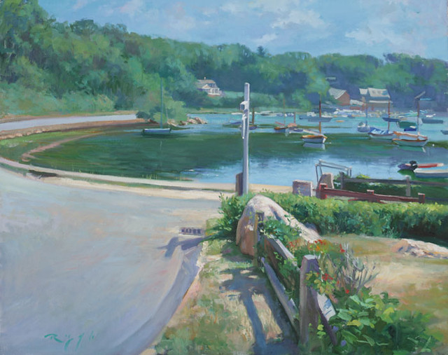 Quissett Harbor, Woods Hole Woods Hole oil painting by Dou… Flickr