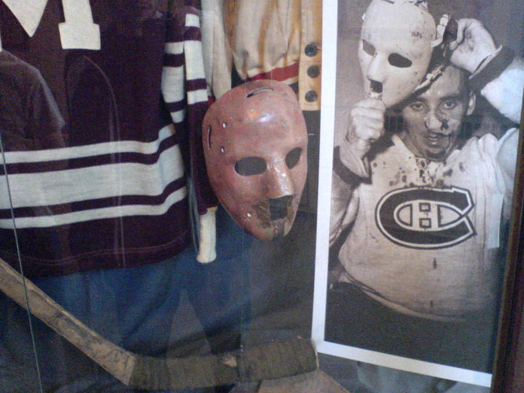 First Goalie Mask haven't the slightest Flickr