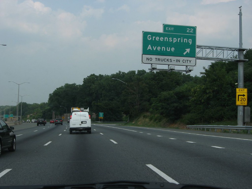 Exit 22, Greenspring Avenue, Interstate 695 Near Baltimore… Flickr
