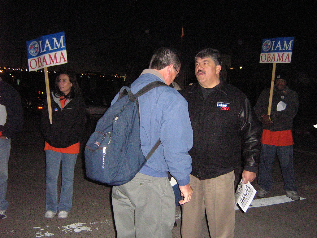 NM IAM Worksite leafleting AFLCIO America's Unions Flickr