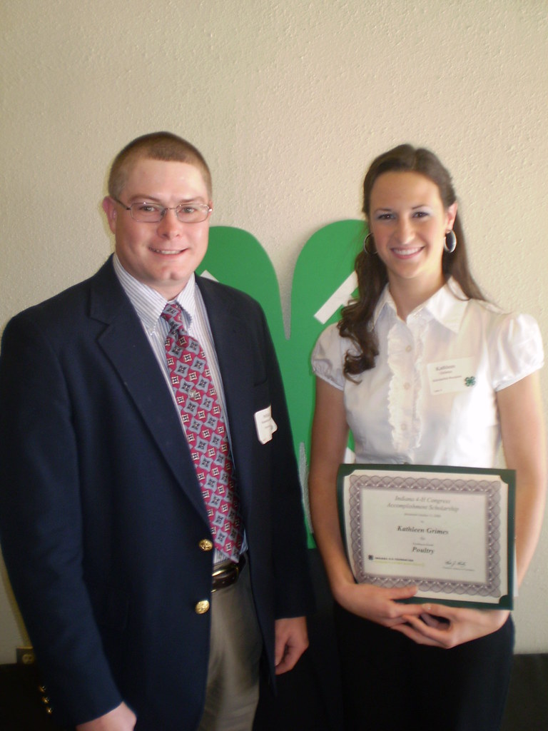 Kathleen Grimes Poultry recipient with Mike Summerlot, Tur… Flickr
