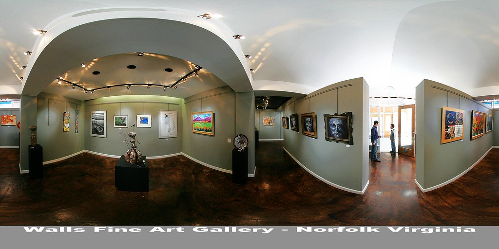 Walls Fine Art Gallery Norfolk, VA Panorama Click Here T… Flickr
