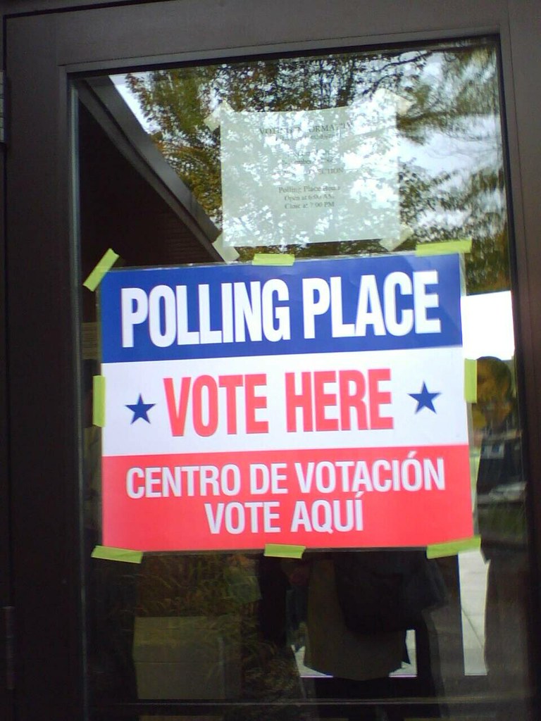 Voting in Virginia! I voted today. The lines were not too … Mrs