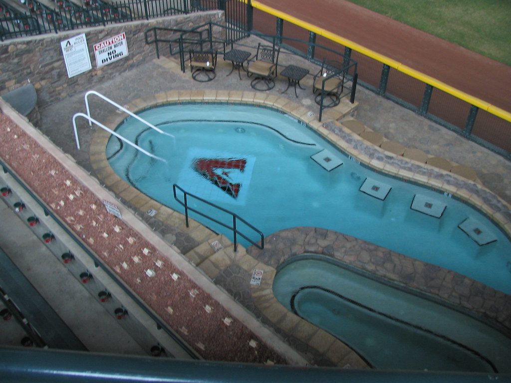 Arizona Diamondbacks swimming pool Aaron Vowels Flickr
