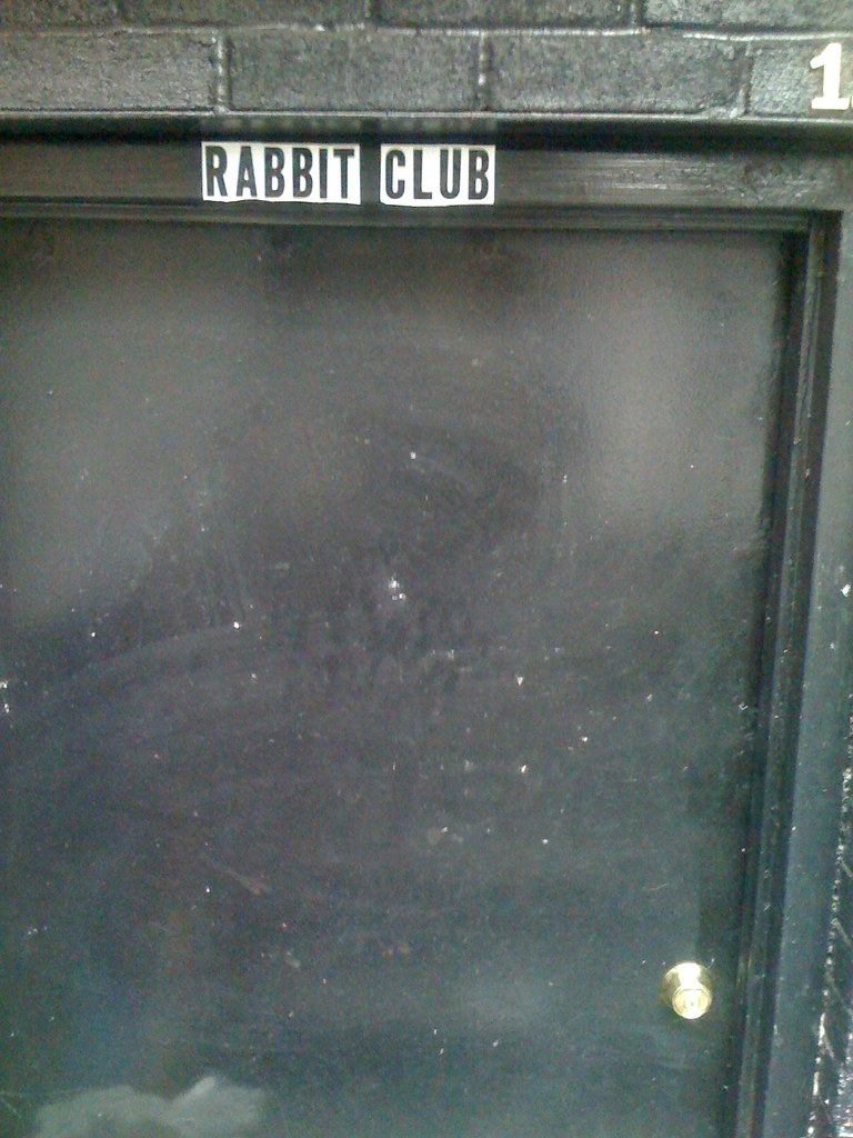 NYC the Rabbit Club Who knows. Aaron BonnellKangas Flickr