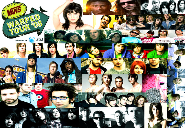 Vans Warped Tour 2008 These are just some of the bands tha… Flickr