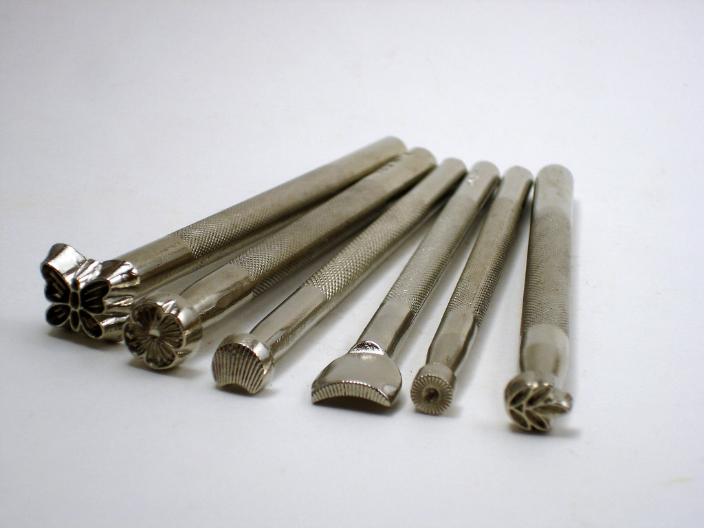 Leather Stamp Set Tools from a leather stamp kit by Tandy … Flickr