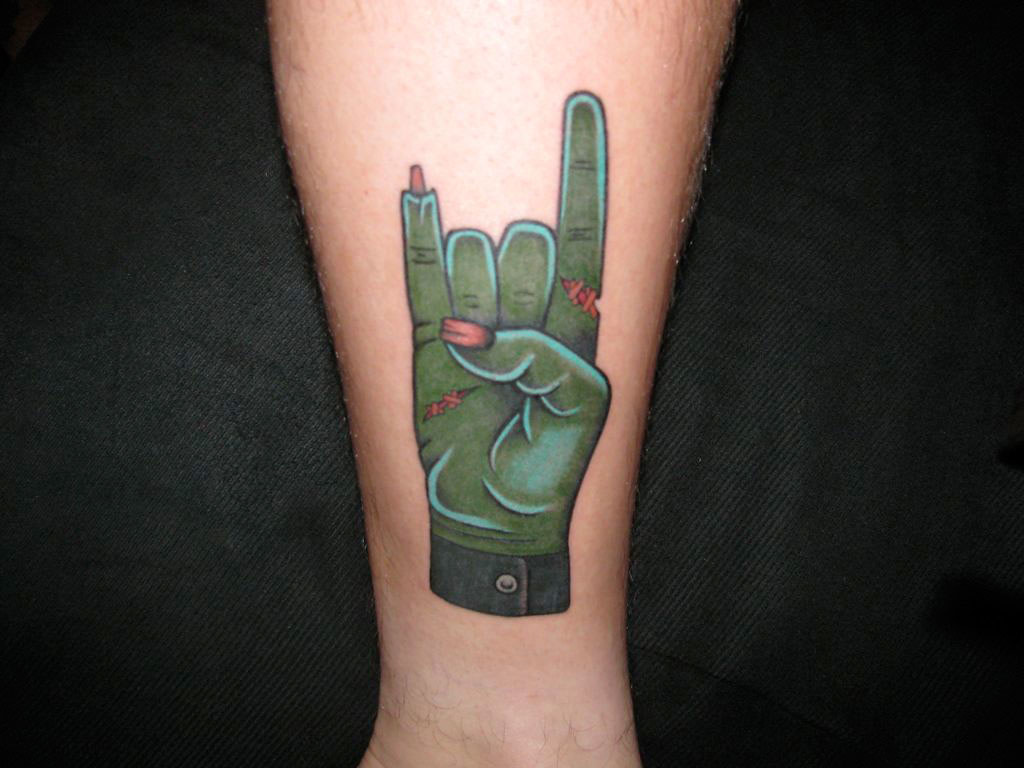 18 (AKA Frankenhorns) Tattoo number 18. My tattoo artist'… Flickr