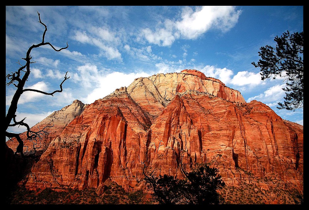 Massive Peaks of Zion National Park Springdale, Utah Flickr
