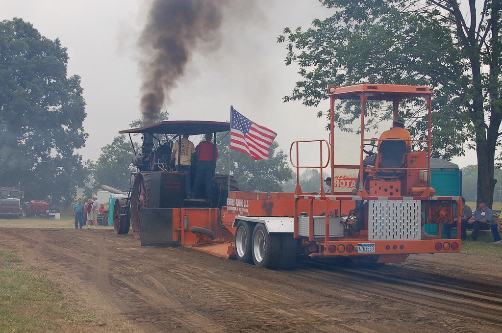 Mason Steam Tractor Show 2008 057 N | Steam tractor pulling … | Flickr