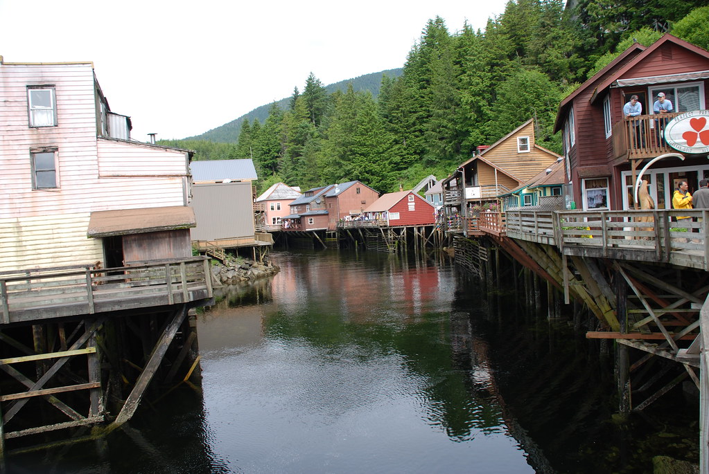 Ketchikan souvenir market..Alaska This area is CREEK STREE… Flickr
