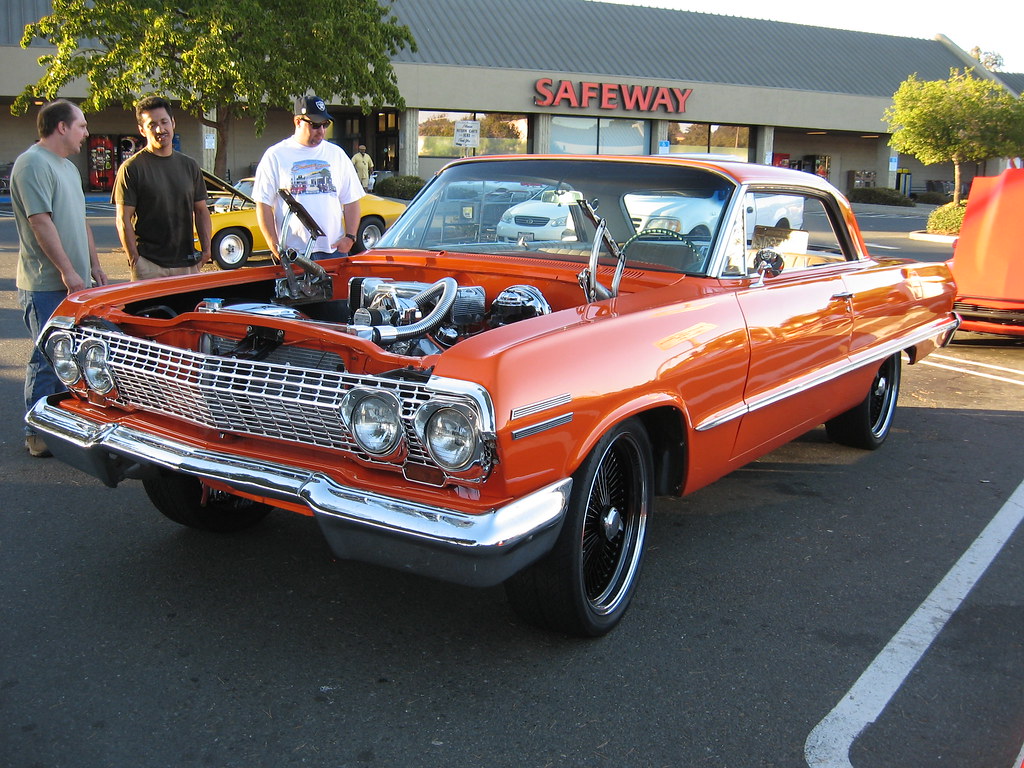 1963 Chevrolet Impala Friday Night Car Show in Rodeo, Cali… Flickr