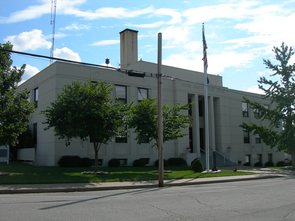 Maries County Court House Vienna, Missouri County markers… Flickr
