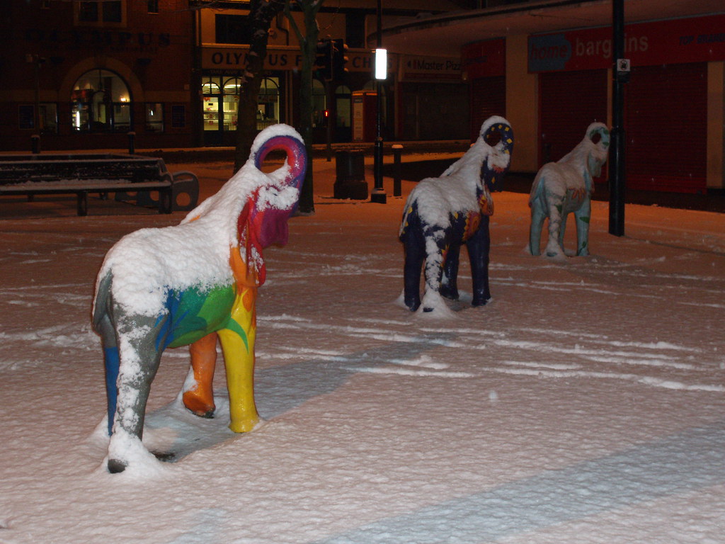 Bolton's Elephants Liverpool had its Superlambananas, well… Flickr