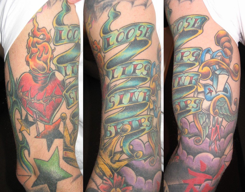 Sleeve 1 continued Sacred Heart Tattoo, Lincoln NE Flickr