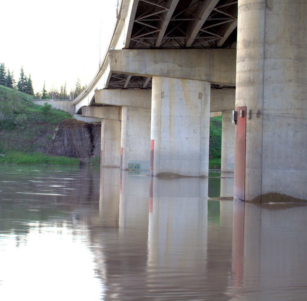 Quesnel Bridge Quesnel Bridge Edmonton I've recropped th… Flickr