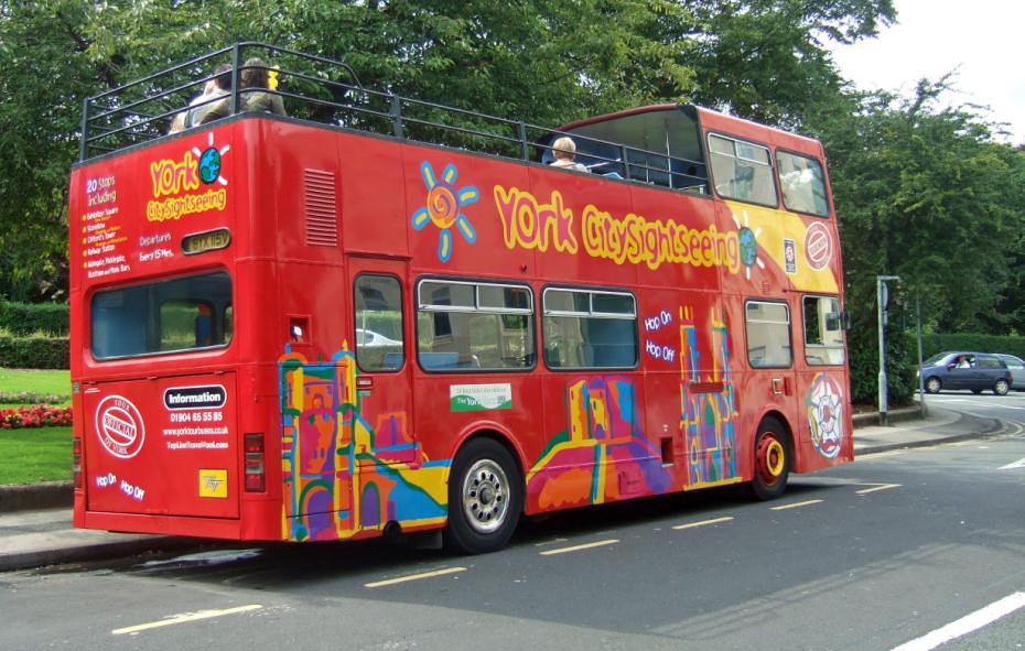YORK SIGHTSEEING BUS Seen near Leeman Road. CARL SPENCER Flickr
