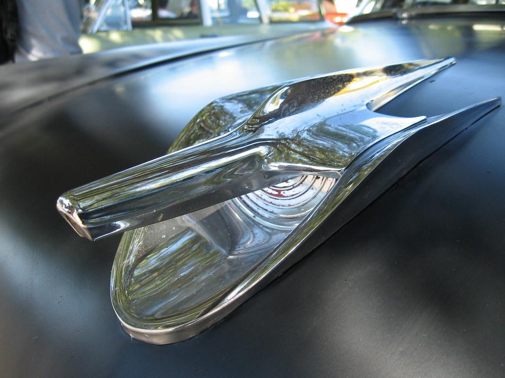 1956 Ford Country Sedan Hood Ornament Fun Ford Sunday at S… Flickr