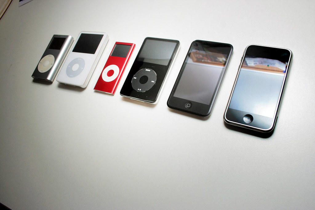 iPod Lineup 2008 From left to right, in order of coming in… Flickr