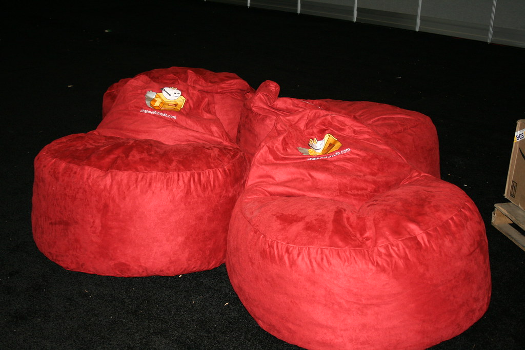 Channel 9 Bean Bags Jeff Sandquist Flickr