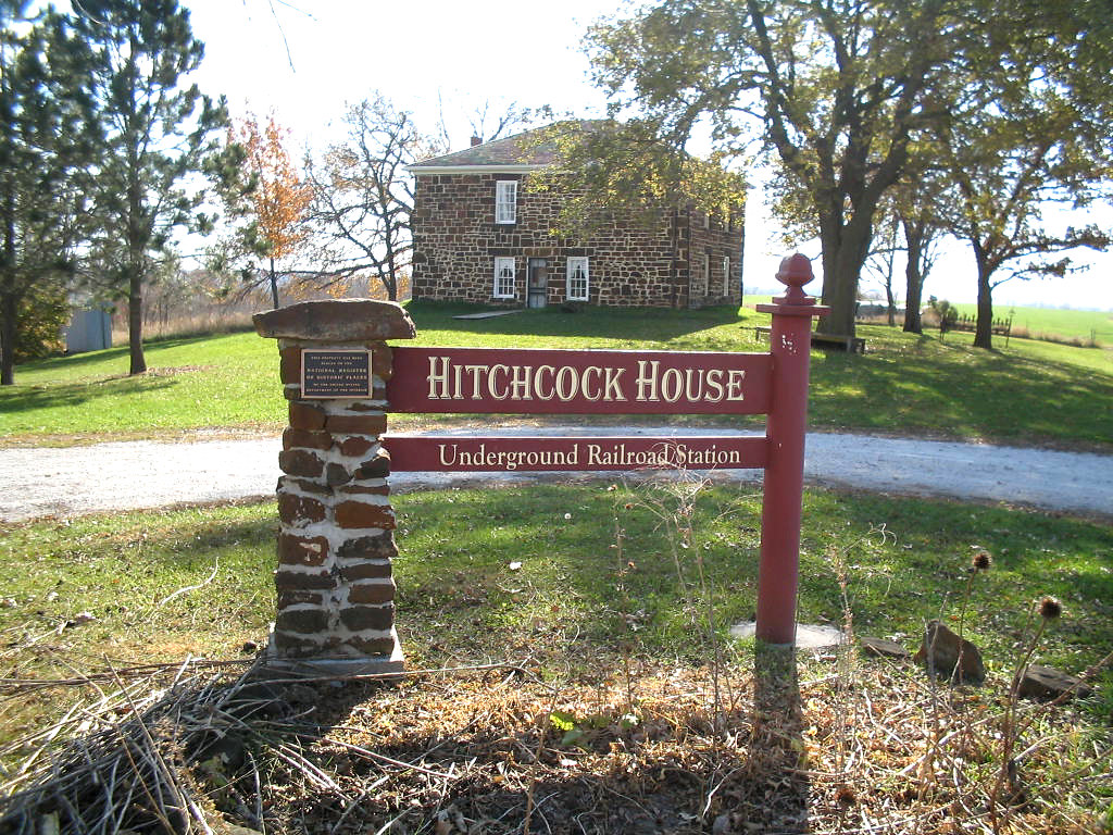 HITCHCOCK HOUSE UNDERGROUND RAILROAD STATION LOUIS, IA. Flickr