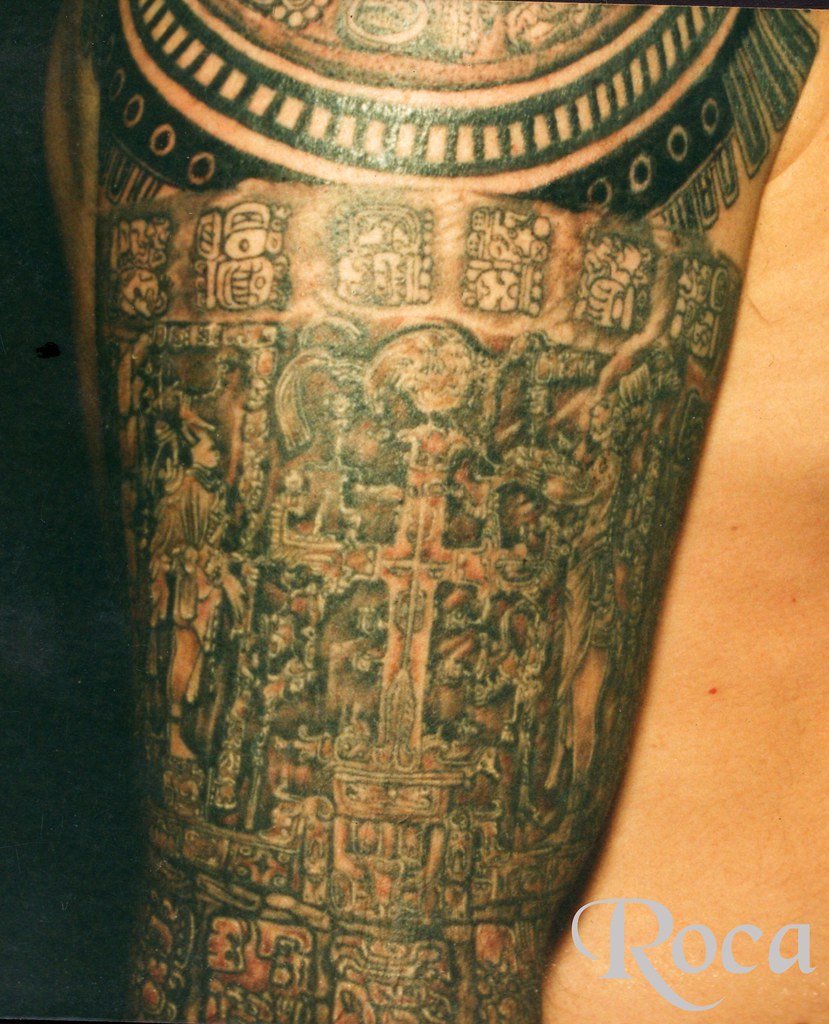 Composicion Maya | Tatuado En El Brazo Como Parte De Una Com… | Flickr 1024_x_829_jpg