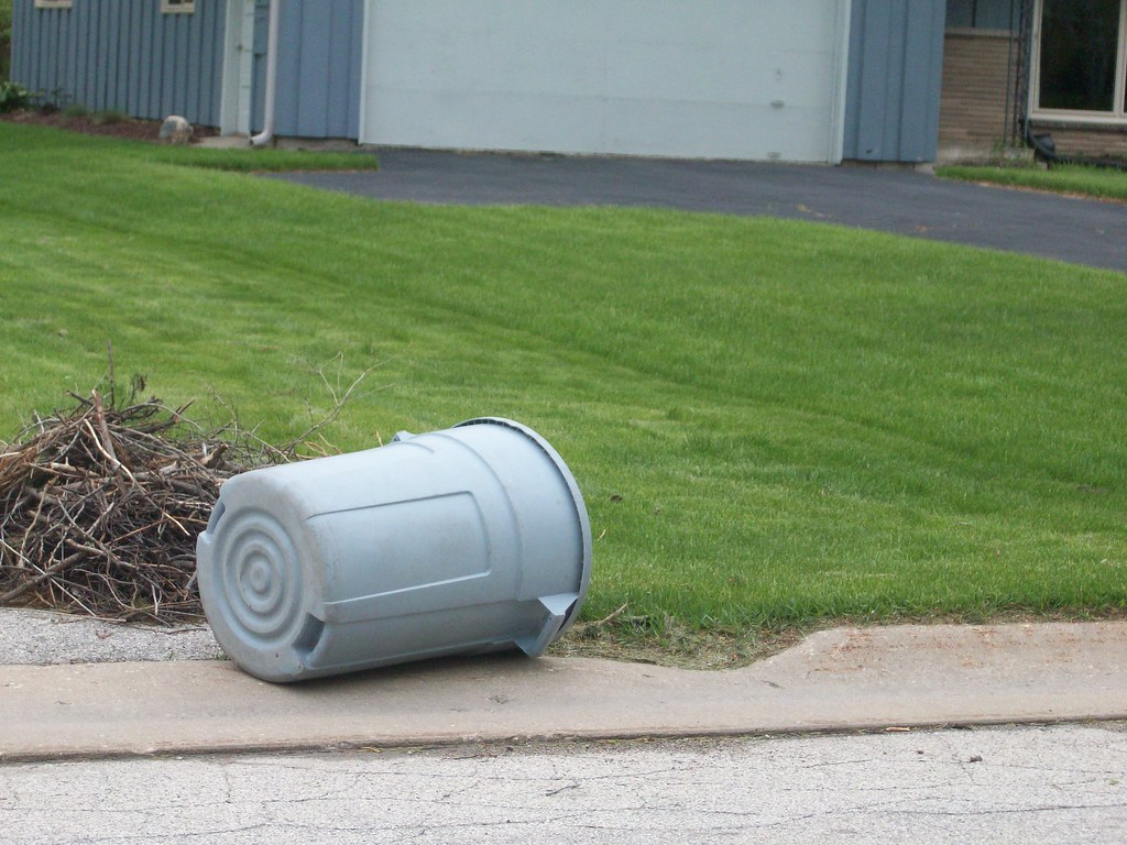 Flickriver knocked_down_garbage_cans pool