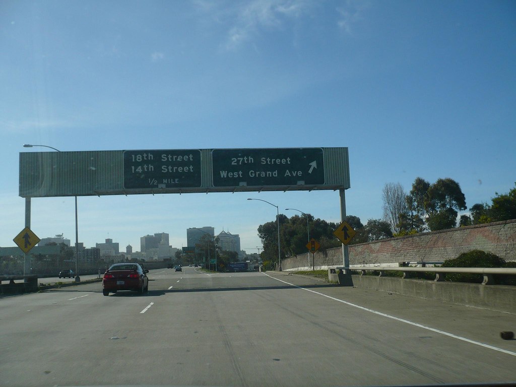 Interstate 980 Grove Shafter Freeway Westbound in Oakland … Flickr